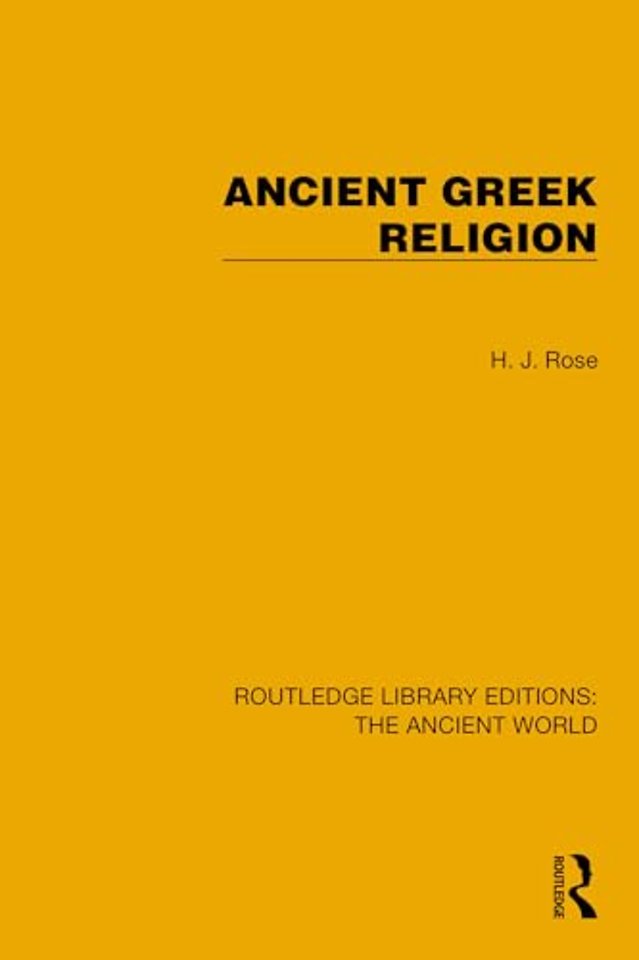 Ancient Greek Religion
