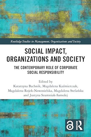 Social Impact, Organizations and Society