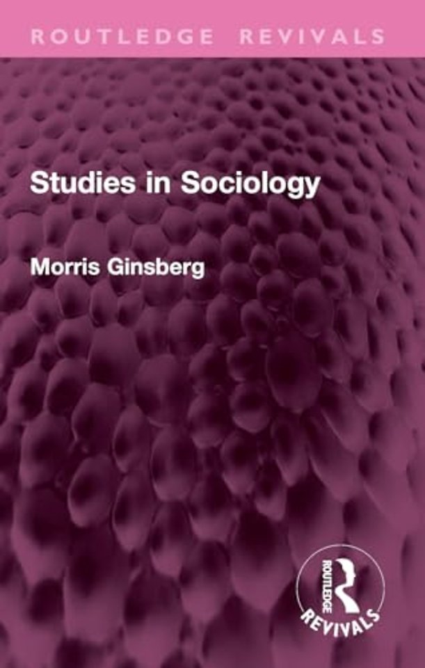 Studies in Sociology
