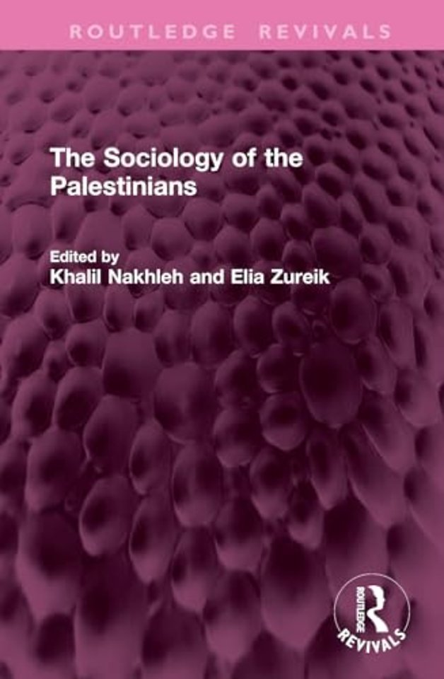 The Sociology of the Palestinians