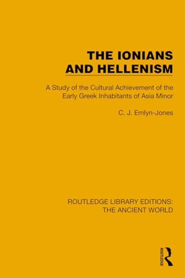 The Ionians and Hellenism