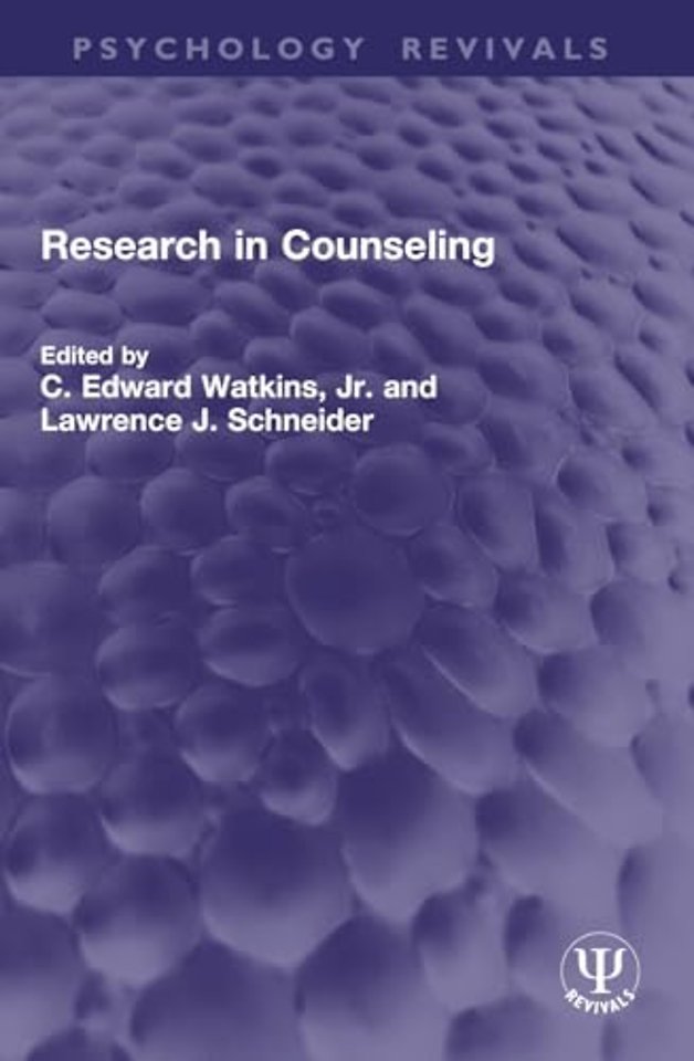 Research in Counseling