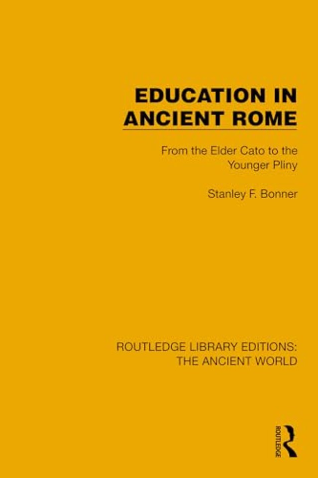 Education in Ancient Rome