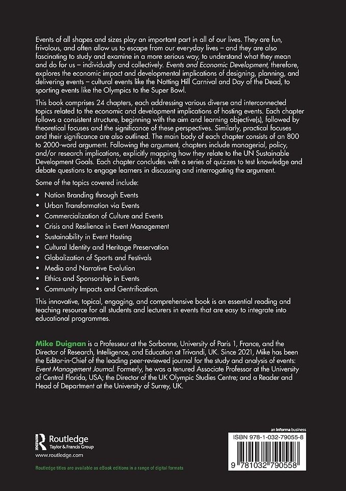 Events and Economic Development