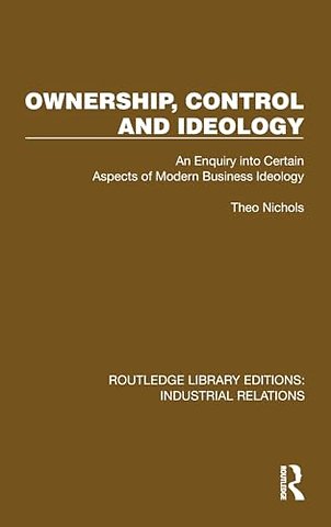 Ownership, Control and Ideology