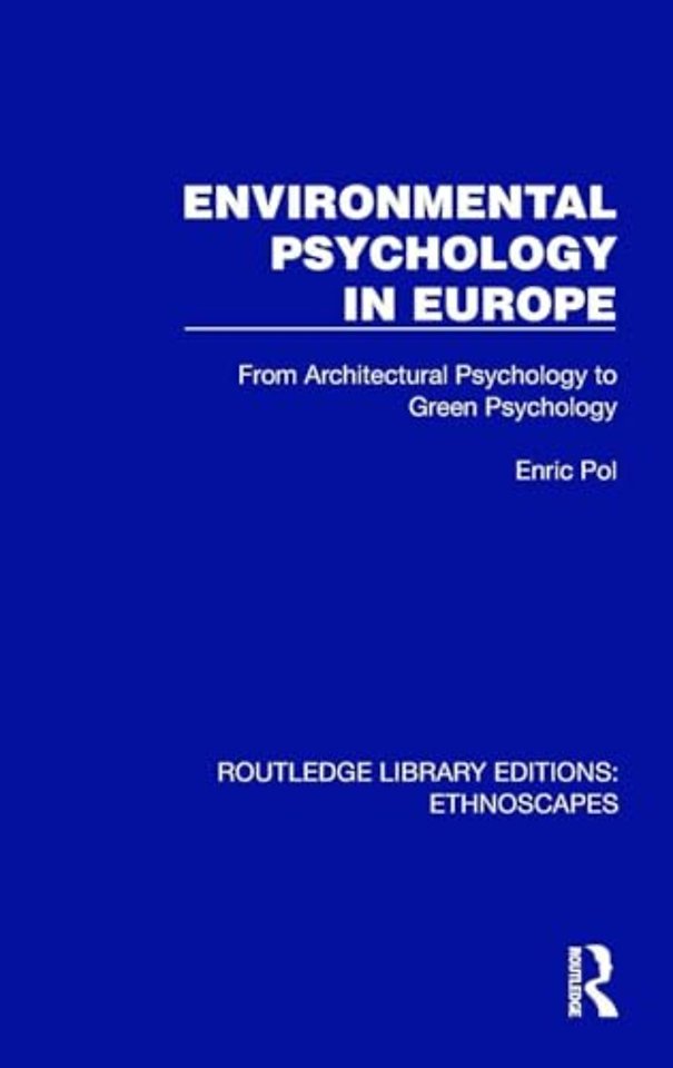 Environmental Psychology in Europe