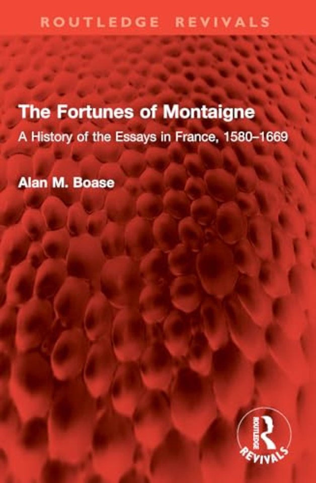The Fortunes of Montaigne