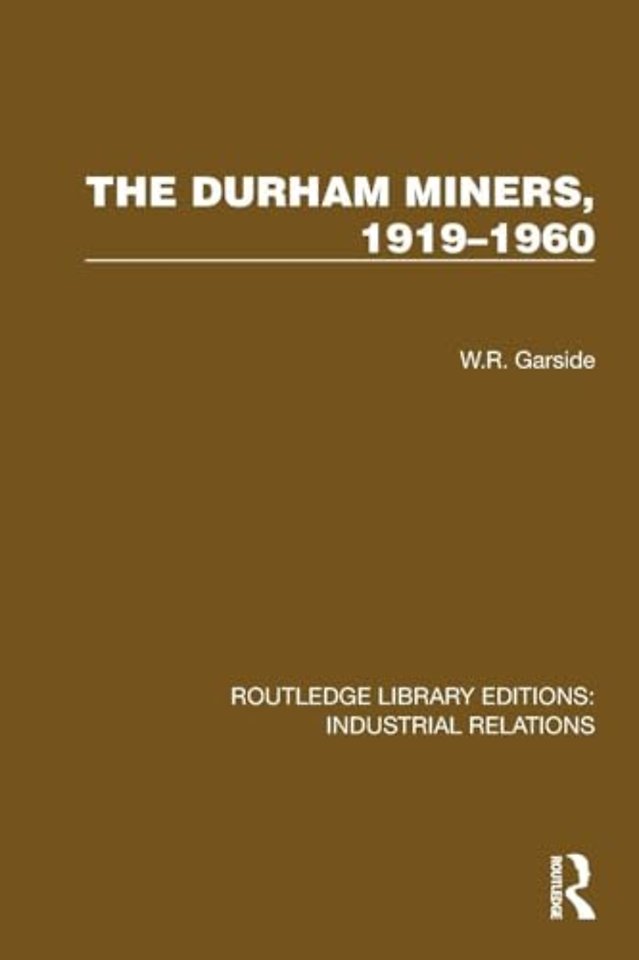 The Durham Miners, 1919–1960