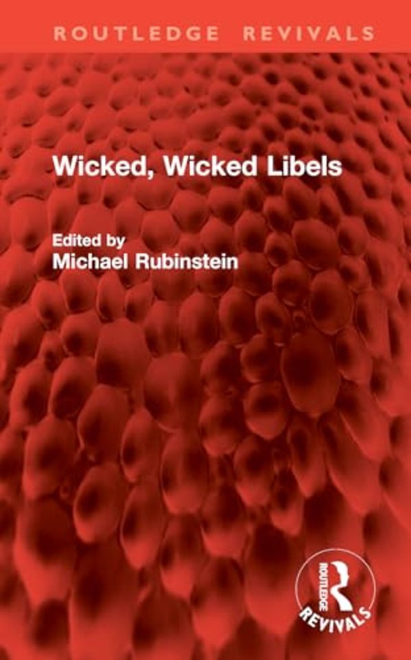 Wicked, Wicked Libels