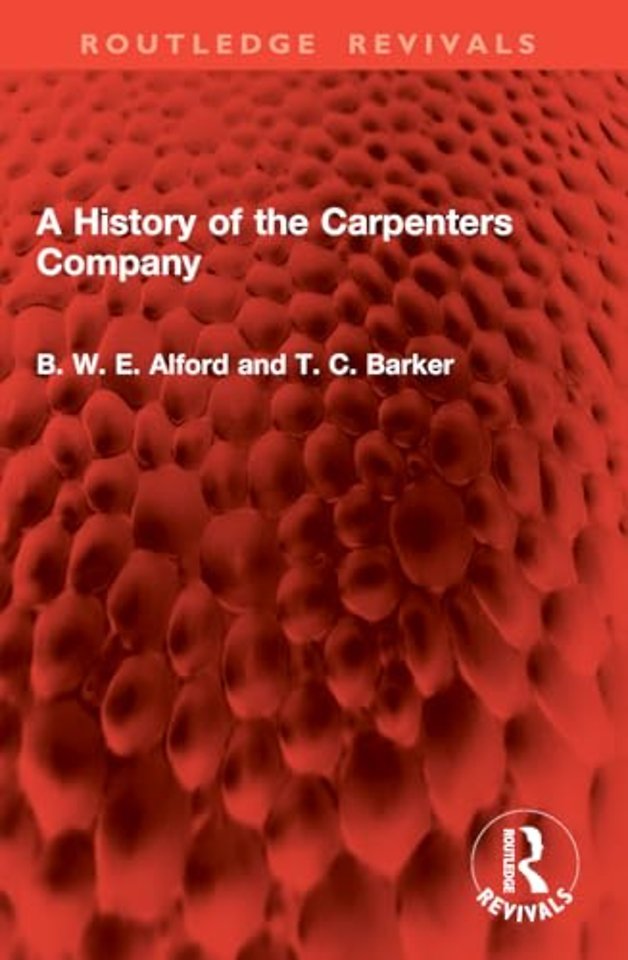 A History of the Carpenters Company