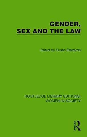Gender, Sex and the Law