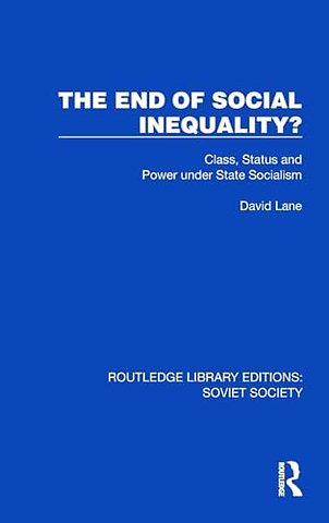 The End of Social Inequality?