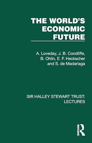 The World's Economic Future