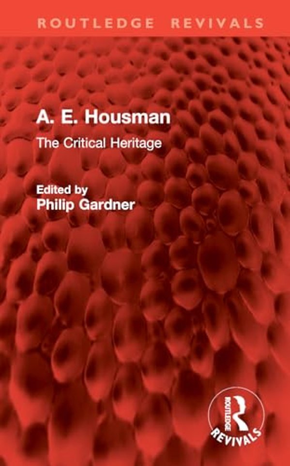 A. E. Housman