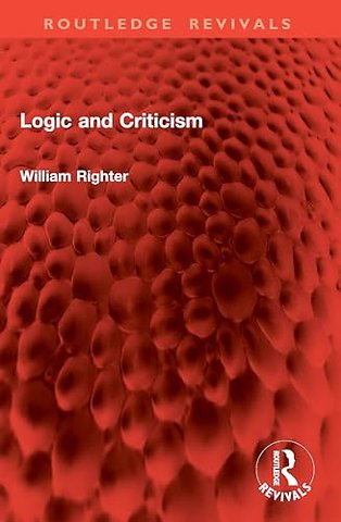 Logic and Criticism