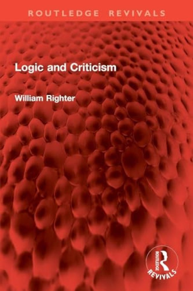 Logic and Criticism