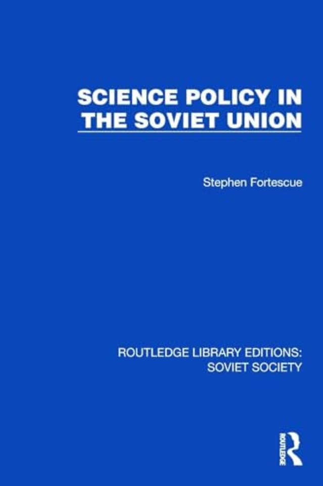 Science Policy in the Soviet Union
