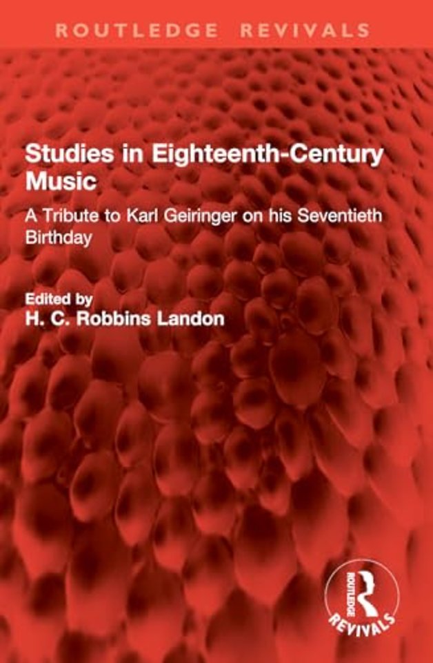 Studies in Eighteenth-Century Music