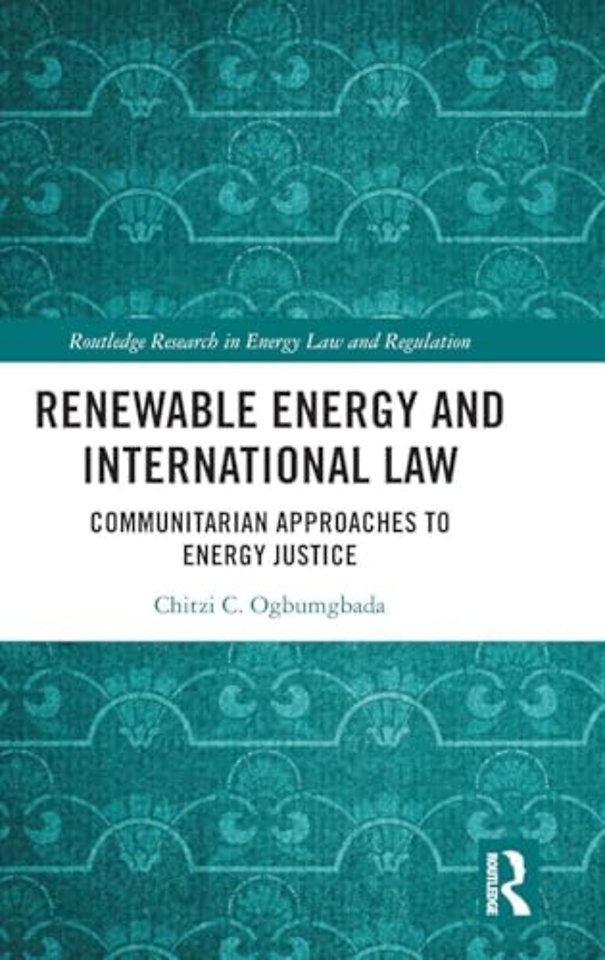 Renewable Energy and International Law