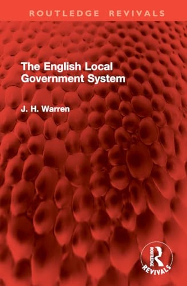 The English Local Government System