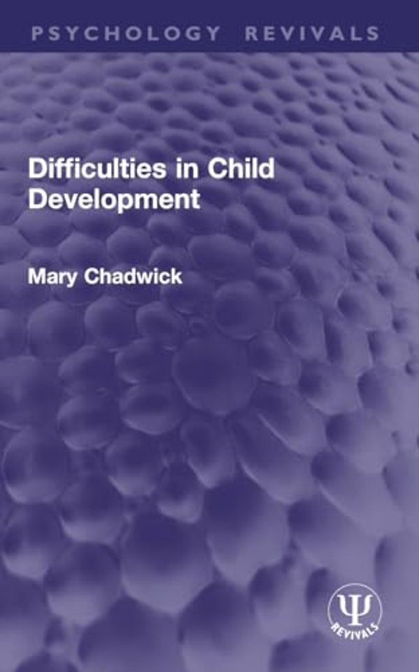 Difficulties in Child Development