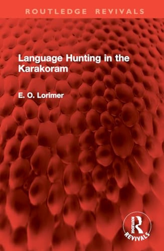 Language Hunting in the Karakoram