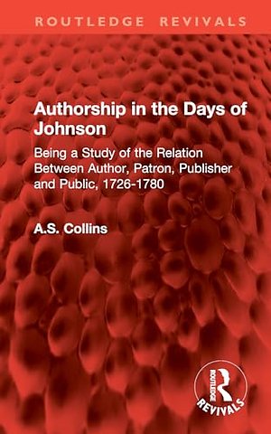 Authorship in the Days of Johnson