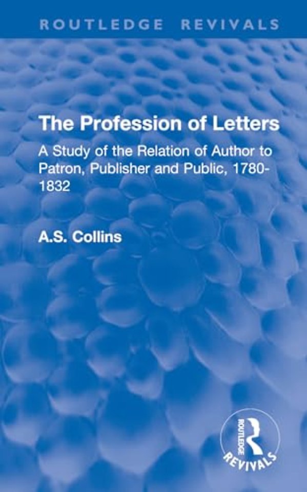 The Profession of Letters