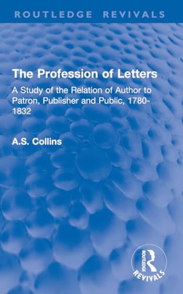 The Profession of Letters