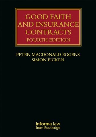 Good Faith and Insurance Contracts