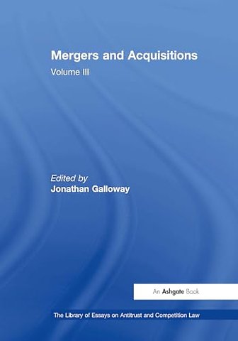 Mergers and Acquisitions