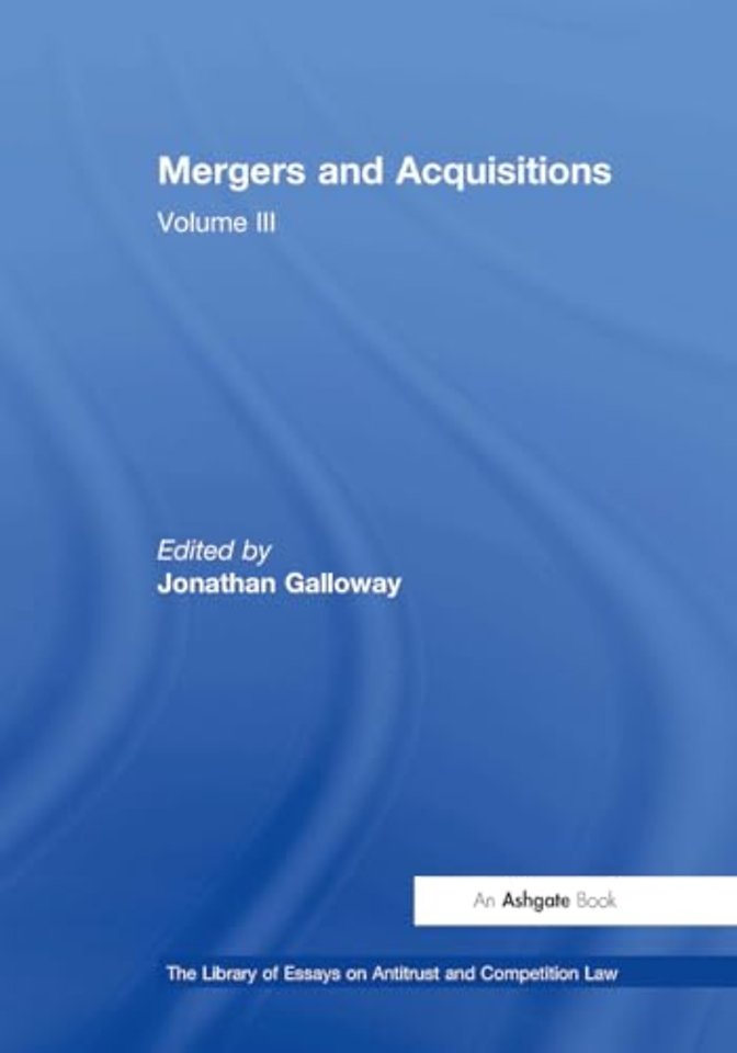 Mergers and Acquisitions
