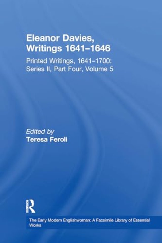 Eleanor Davies, Writings 1641–1646