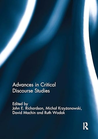 Advances in Critical Discourse Studies