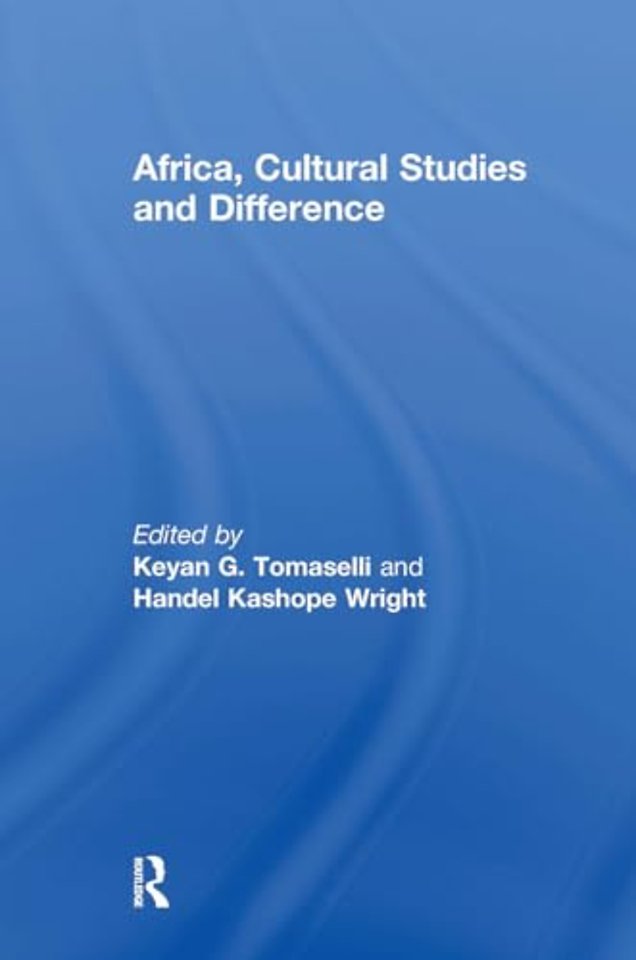 Africa, Cultural Studies and Difference