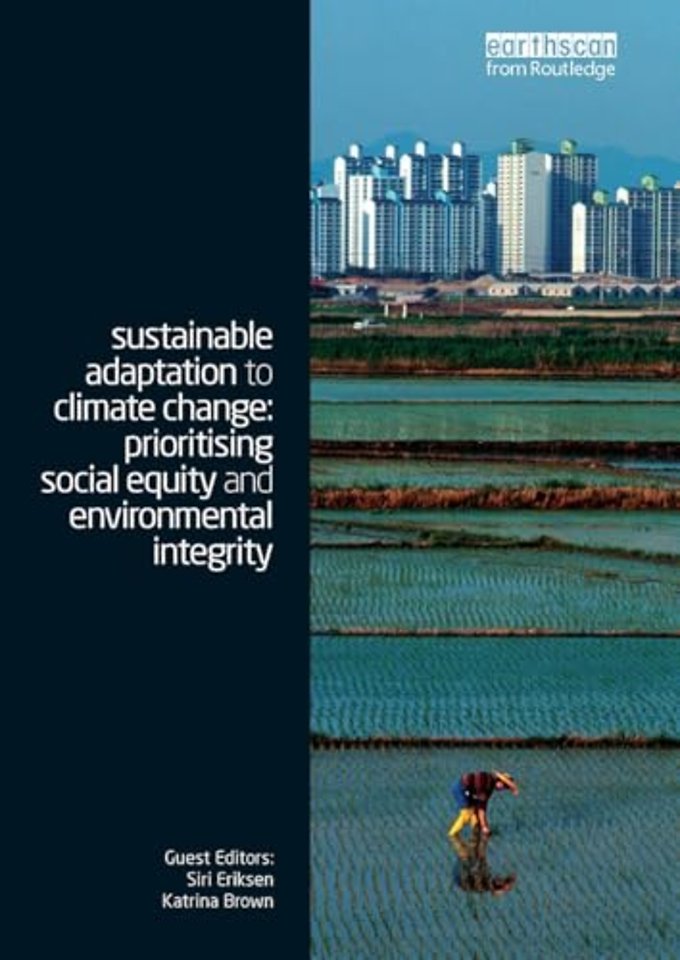Sustainable Adaptation to Climate Change