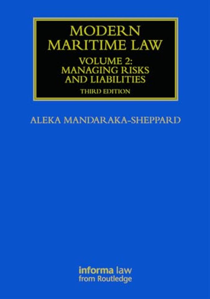 Modern Maritime Law (Volume 2)