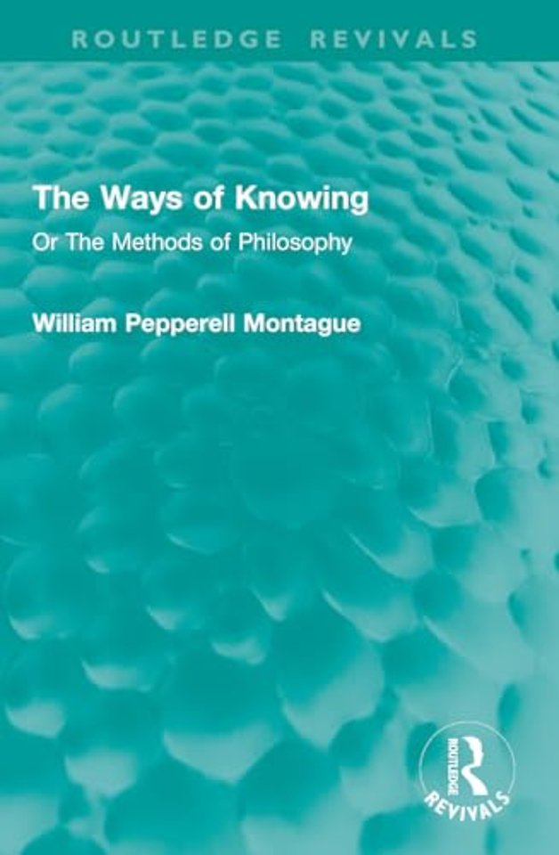 The Ways of Knowing