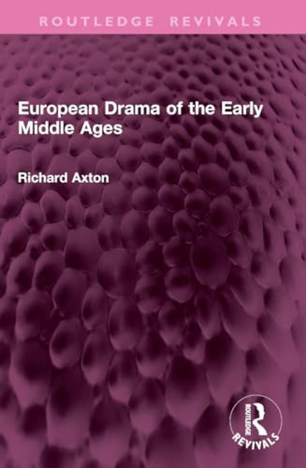 European Drama of the Early Middle Ages