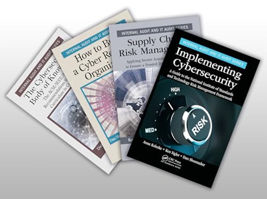 Implementing Cybersecurity, The Cybersecurity Body of Knowledge, How to Build a Cyber-Resilient Organization, and Supply Chain Risk Management Set