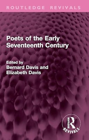 Poets of the Early Seventeenth Century