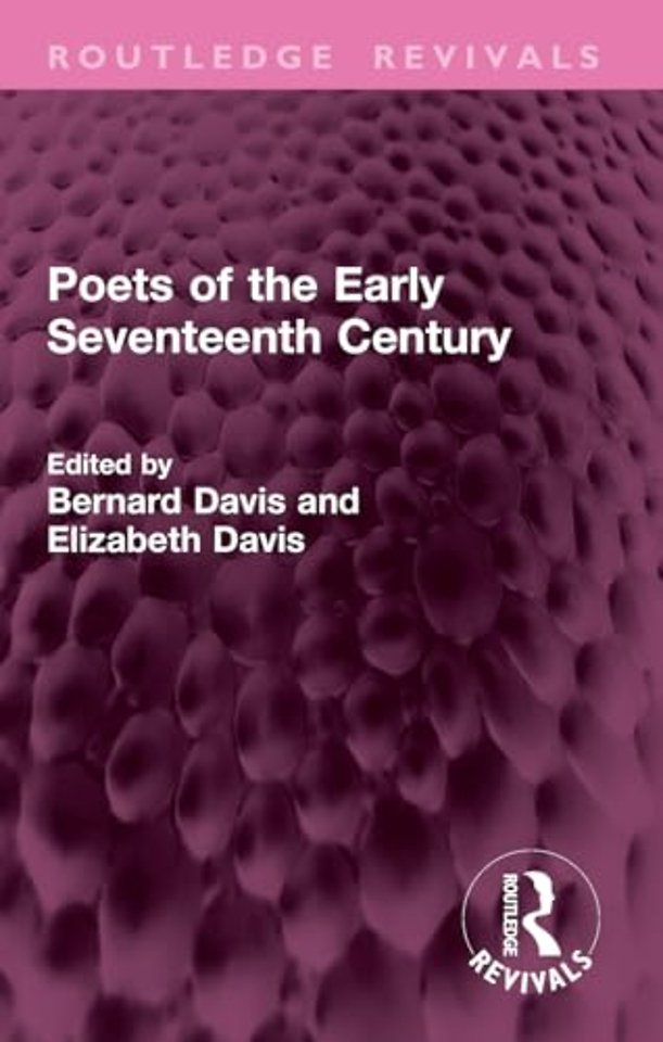 Poets of the Early Seventeenth Century