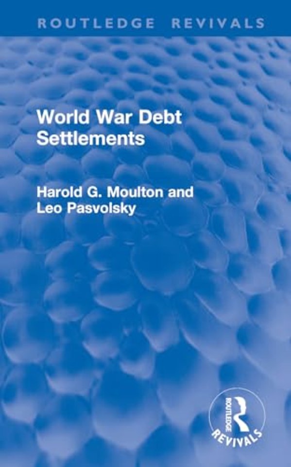 World War Debt Settlements