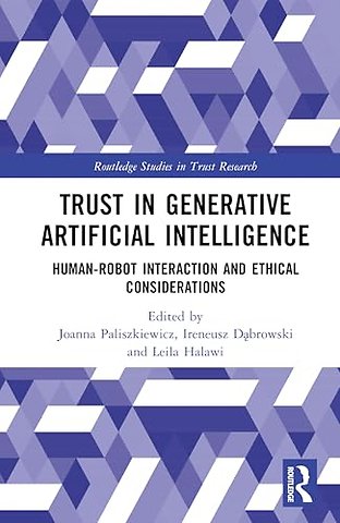 Trust in Generative Artificial Intelligence