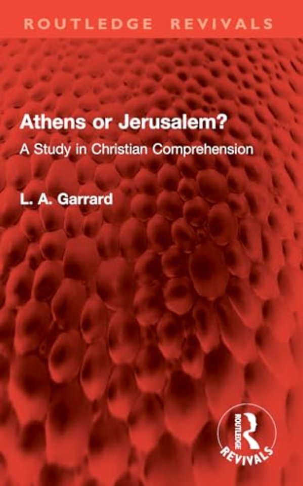 Athens or Jerusalem?