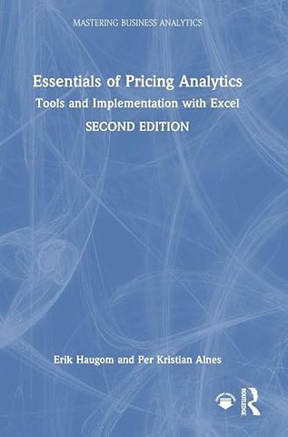 Essentials of Pricing Analytics