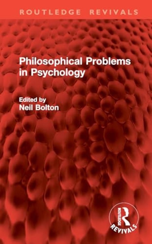 Philosophical Problems in Psychology