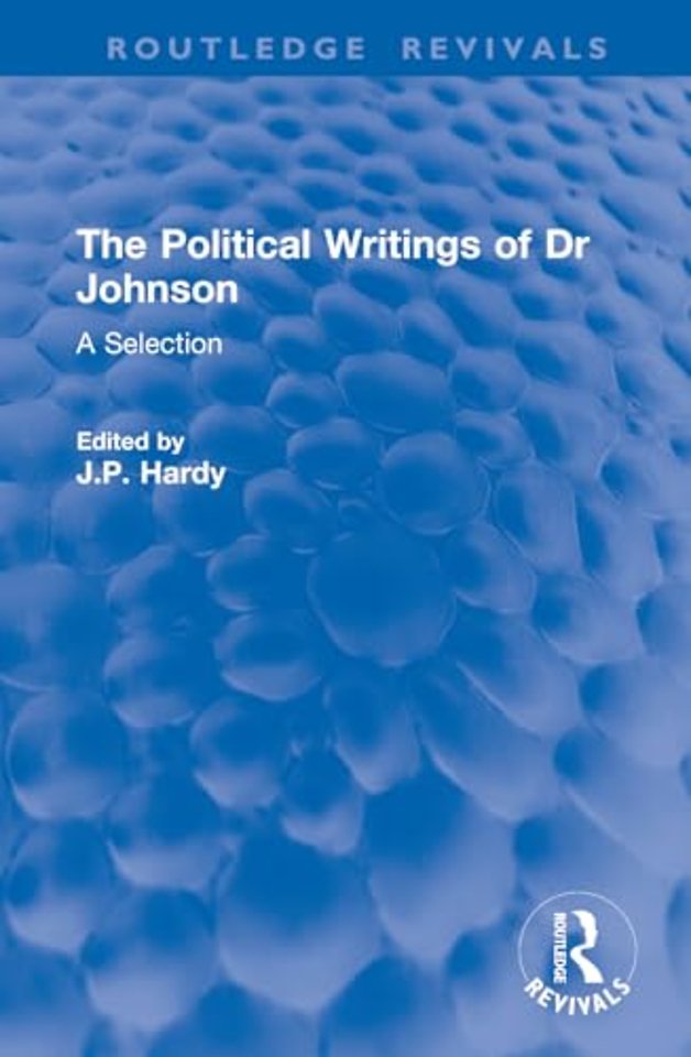 The Political Writings of Dr Johnson
