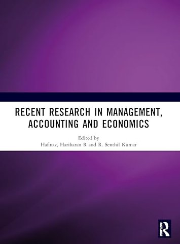 Recent Research in Management, Accounting and Economics (RRMAE)