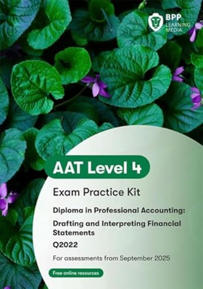 AAT Drafting and Interpreting Financial Statements